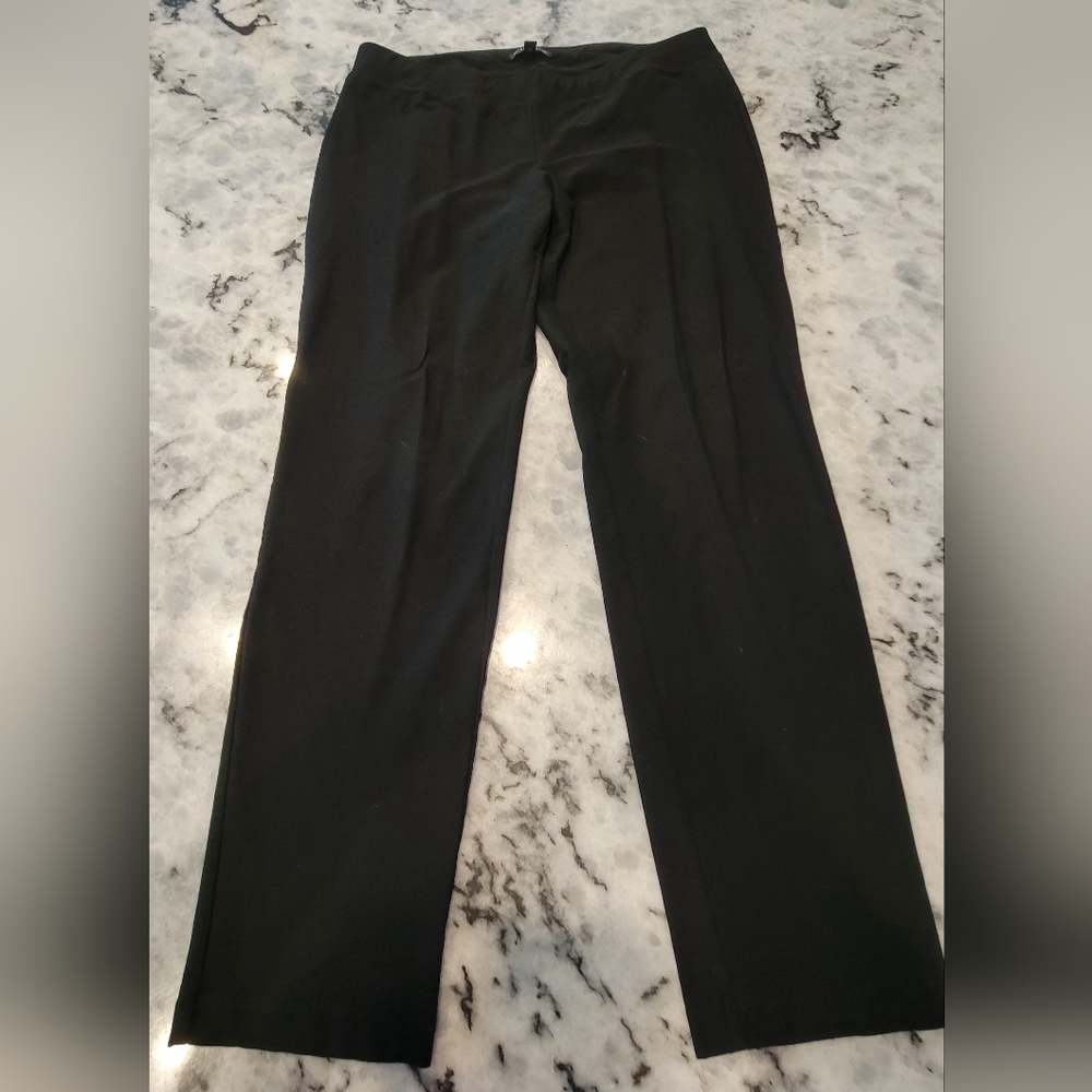 Eileen Fisher Women's Elegant Black Dress Pants